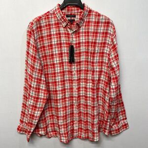 NWT Banana Republic Men 100% Linen Camden Fit Button Shirt Top XXL 2XL B381 -1